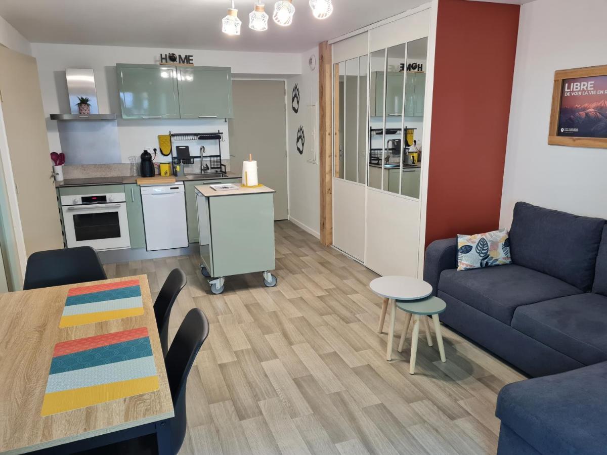 Appartement Rez-De-Jardin Terrasse Aulus-les-Bains Exterior foto